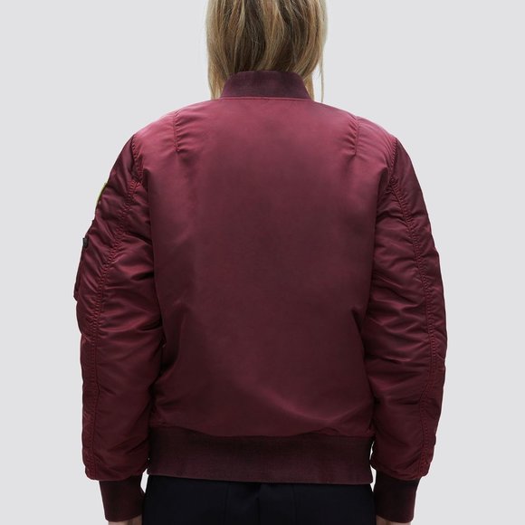 MA-1 NASA BATTLEWASH BOMBER JACKET W - Picture 3 of 4